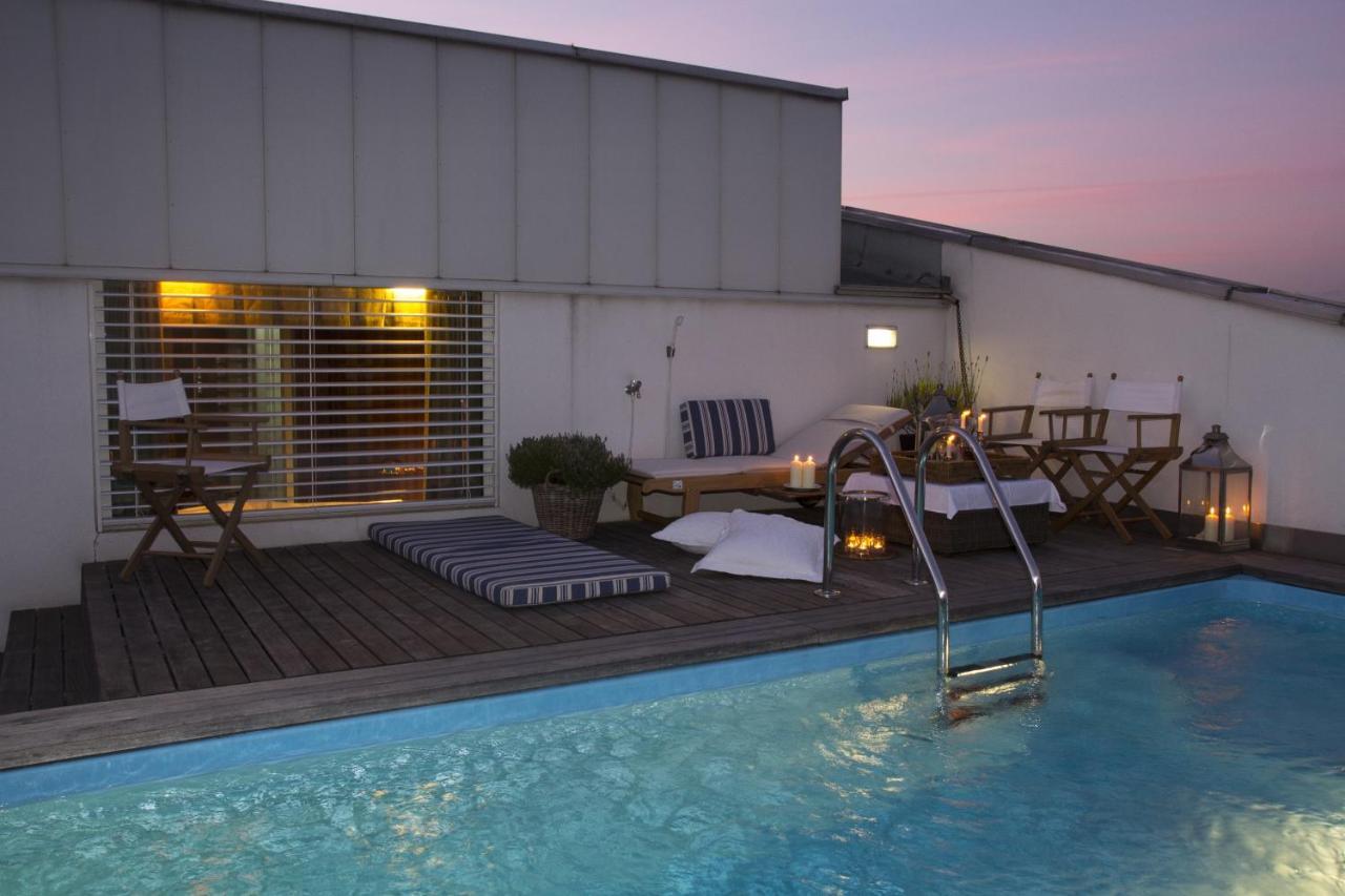 Pavi Apts Ljubljana - Private Rooftop Swimming Pool エクステリア 写真